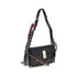 Prada Black Calf Leather Bos Taurus Shoulder Bag